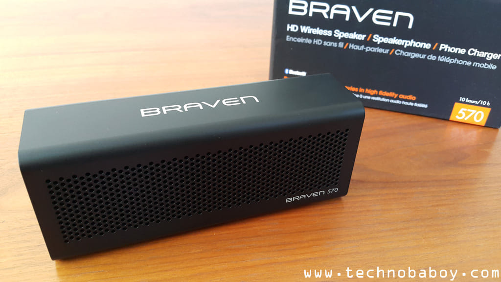 Braven 570 Bluetooth Speaker Review Light Weight Good Performer