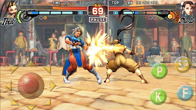 street fighter mobile controller